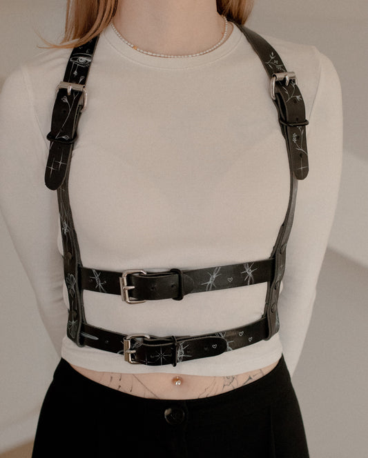 Leather harness - Mor