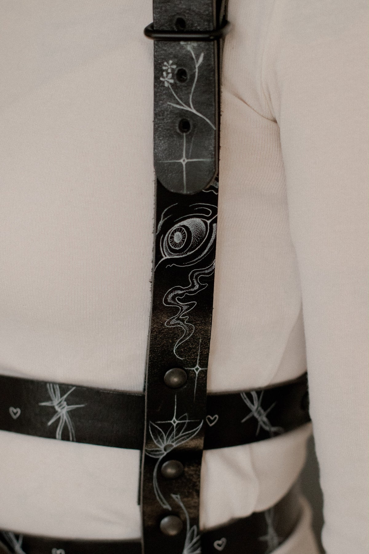 Leather harness - Mor