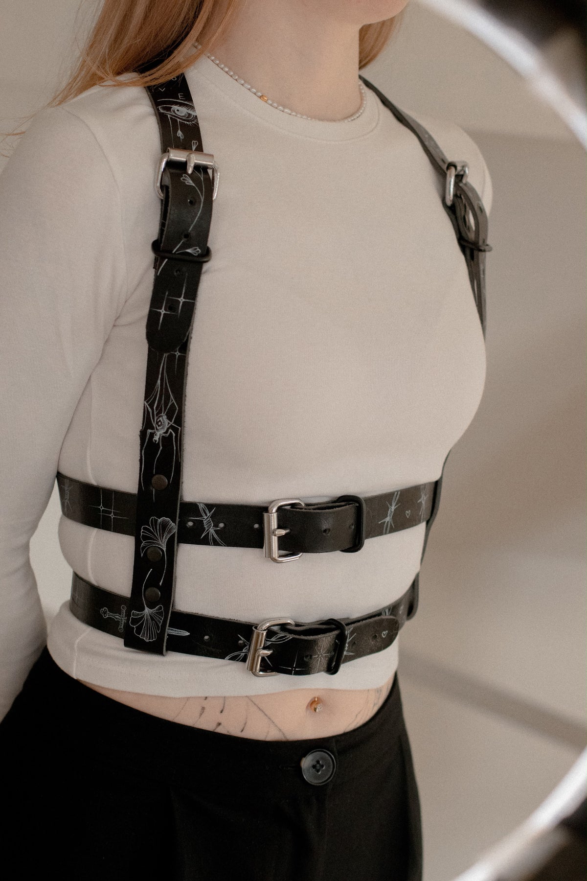 Leather harness - Mor